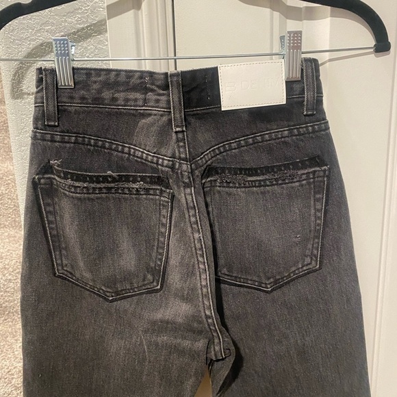 EB Denim Unraveled Two Jean in Grade School Split Hem - Picture 11 of 14
